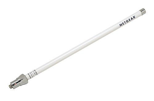 Best Value NETGEAR ProSAFE Indoor/Outdoor 9 dBi Omni-Directional Antenna, 802.11g, Reverse N Female Connector (ANT2409-20000S) - White
