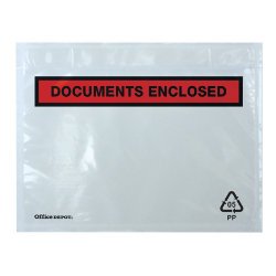 Best Value Document Enclosed Envelopes C6 162 x 115mm Printed 1000 Per Box