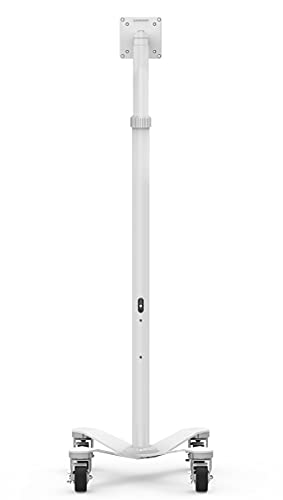 Compulocks Rolling VESA Medical Floor Stand White - Stand - for tablet - white - floor-standing