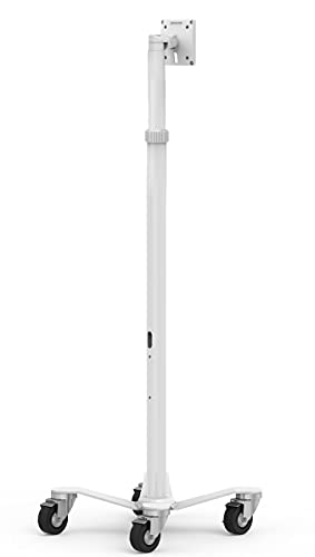 Compulocks Rolling VESA Medical Floor Stand White - Stand - for tablet - white - floor-standing