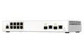 QNAP QSW-M2108R-2C - Switch - Managed - 8 x 2.5GBase-T + 2 x combo 10 Gigabit SFP+/RJ-45 - desktop, rack-mountable