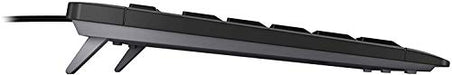 Cherry Steam USB Wired QWERTY Keyboard Black UK English Scissor Switches 105 Plus 10 Multimedia Keys Non Slip On Smooth Services