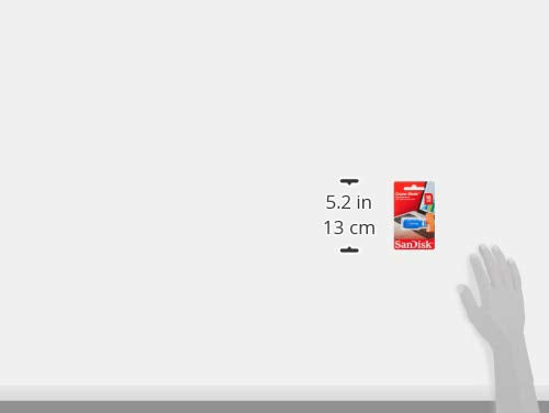 SanDisk Cruzer Blade - USB flash drive - 16 GB - USB 2.0 - electric blue