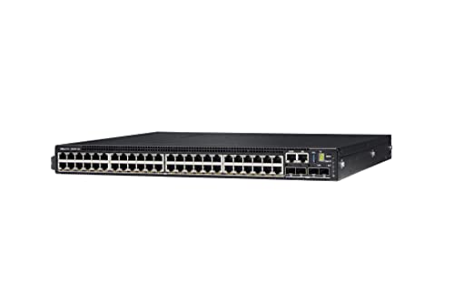 Dell EMC PowerSwitch N3200-ON Series N3248P-ON - Switch - L3 - Managed - 48 x 10/100/1000 (PoE+) + 4 x 10 Gigabit SFP+ + 2 x 100 Gigabit QSFP28 - front to back airflow - rack-mountable - PoE+ - CAMPUS Smart Value