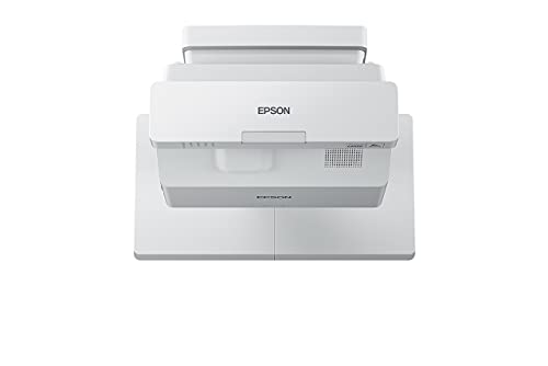 Epson EB-725W - 3LCD projector - 4000 lumens (white) - 4000 lumens (colour) - WXGA (1280 x 800) - 16:10 - 720p - ultra short-throw lens - 802.11a/b/g/n/ac wireless / LAN/ Miracast - white