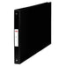 Best Value 4 Ring A3 Landscape Plastic Ring Binder - Black