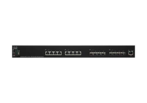 Cisco 550X Series SG550XG-8F8T - Switch - L3 - Managed - 8 x 10GBase-T + 8 x 10 Gigabit SFP+ - desktop, rack-mountable