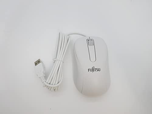 Fujitsu M520 - Mouse - right and left-handed - optical - 3 buttons - wired - USB - grey - for Celsius H7510, J5010, M7010, W5010, ESPRIMO D7010, D9010, G9010, K5010/24, P9910, Q7010