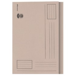 Best Value Heavy Weight Square Cut Folders Foolscap 285gsm Buff - Pack of 100