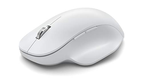 Microsoft Bluetooth Ergonomic Mouse - Mouse - ergonomic - optical - 5 buttons - wireless - Bluetooth 5.0 LE - Glacier