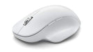 Microsoft Bluetooth Ergonomic Mouse - Mouse - ergonomic - optical - 5 buttons - wireless - Bluetooth 5.0 LE - Glacier