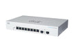 Cisco Business 220 Series CBS220-8FP-E-2G - Switch - smart - 8 x 10/100/1000 (PoE+) + 2 x Gigabit SFP (uplink) - rack-mountable - PoE+ (130 W)