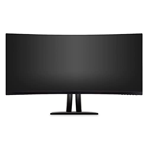 ViewSonic VP3481 - LED monitor - curved - 34" (34" viewable) - 3440 x 1440 WQHD+ - MVA - 400 cd/m² - 3000:1 - HDR10 - 5 ms - 2xHDMI, DisplayPort, USB-C - speakers