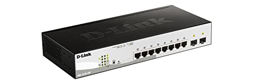 10-Port Gigabit Smart Switch with 2 SFP ports