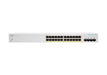 Cisco Business 220 Series CBS220-24P-4G - Switch - smart - 24 x 10/100/1000 (PoE+) + 4 x Gigabit SFP (uplink) - rack-mountable - PoE+ (195 W)