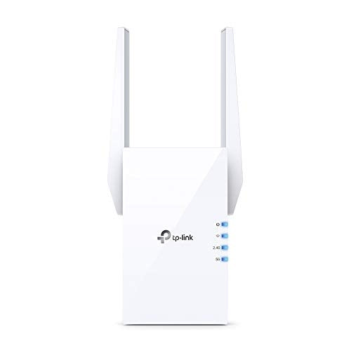 TP-Link RE605X - Wi-Fi range extender - GigE - Wi-Fi 6 - 2.4 GHz, 5 GHz - in wall