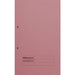 Best Value Spring Coil Files with Pocket 285gsm Pink - Pack of 25