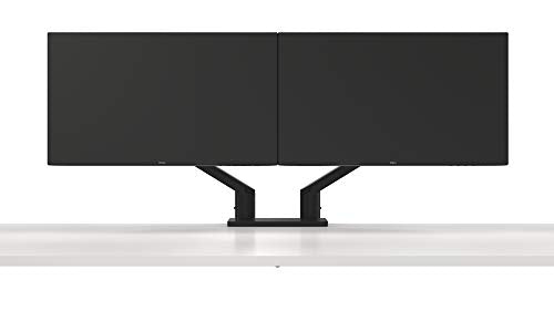 Dell Dual Monitor Arm - MDA20 - Mounting kit - for 2 LCD displays (adjustable arm) - black - screen size: 19"-27" - mounting interface: 100 x 100 mm - desk-mountable