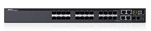 Dell Networking S3124F - Switch - L3 - Managed - 24 x Gigabit SFP + 2 x 10 Gigabit SFP+ + 2 x combo Gigabit SFP - front to back airflow - rack-mountable - Dell Smart Value - with 3 Years Dell ProSupport