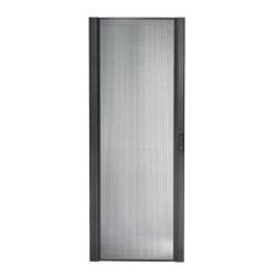 NetShelter SX 42U 600mm Wide Perforated Curved Door Black