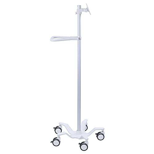 Ergotron StyleView Pole Cart - Cart - for LCD display / tablet - bright white - screen size: up to 24"