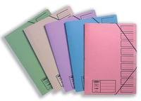 Best Value Concord Compartment File Indexing Elasticated 450gsm 9-Part Foolscap Assorted Ref 19099 [Pack of 10]