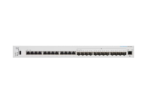 Cisco Business 350 Series CBS350-24XTS - Switch - L3 - Managed - 12 x 10GBase-T + 12 x 10 Gigabit SFP+ - rack-mountable