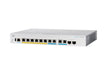 Cisco Business 350 Series CBS350-8MGP-2X - Switch - L3 - Managed - 6 x 10/100/1000 (PoE+) + 2 x 2.5GBase-T (PoE+) + 2 x combo 10 Gigabit SFP+/RJ-45 - rack-mountable - PoE+ (124 W)