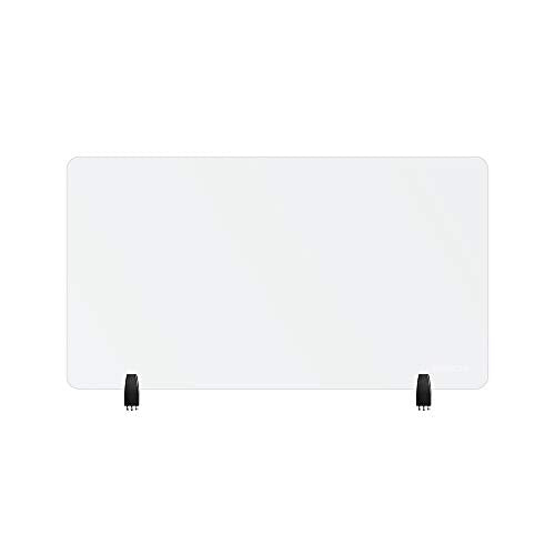 Neomounts by Newstar NS-GLSPROTECT120 - Partition screen - desk-mountable - 120 x 65 cm - transparent