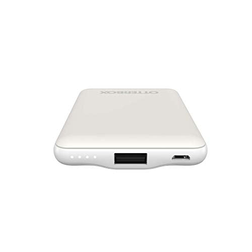 OtterBox Standard Mobile Charging Kit - Power bank - 5000 mAh - 10.5 Watt - 2.1 A - Apple Fast Charge, FC (USB) - on cable: Micro-USB, USB, USB-C