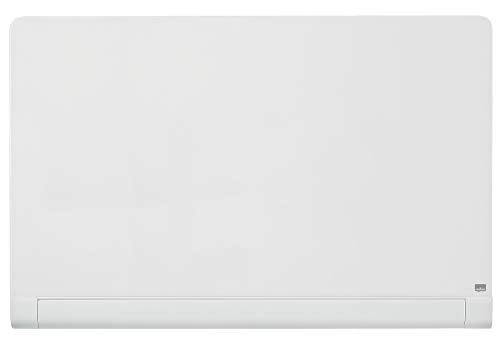 Best Value Nobo Glass Whiteboard with Rounded Corners, Magnetic, 1260 x 711 mm, Includes Marker, Magnets and Fitting Kit, White, 1905192
