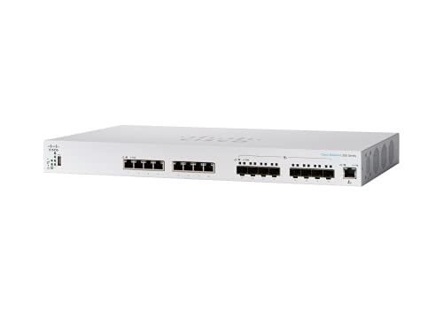Cisco Business 350 Series CBS350-16XTS - Switch - L3 - Managed - 8 x 10GBase-T + 8 x 10 Gigabit SFP+ - rack-mountable