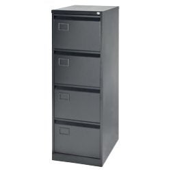 Best Value RS Pro-fit 4 Drawer Filing Cabinet Black