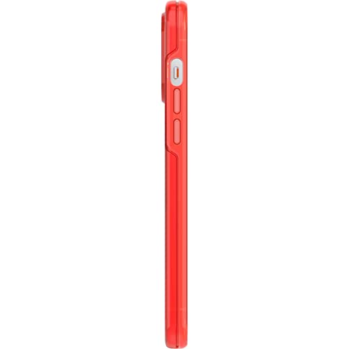 OtterBox Symmetry Plus Clear iPhone 13 Pro Max / iPhone 12 Pro Max-in The Red - translucent red