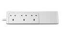 APC SurgeArrest Essential - Surge protector - AC 230 V - output connectors: 6 - United Kingdom - white