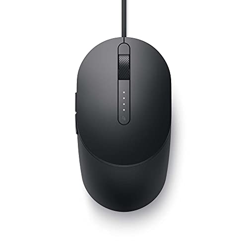 Dell MS3220 - Mouse - laser - 5 buttons - wired - USB 2.0 - black - with 3 years Advanced Exchange Service - for Latitude 3320, 3420, 35XX, 73XX, 94XX, 95XX, Vostro 13 5310, 14 5410, 15 5510, 5415, 5515
