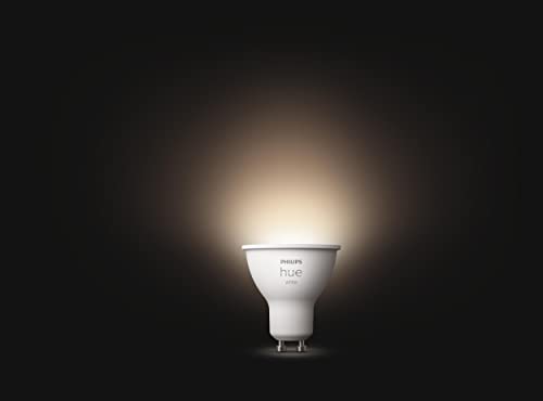 Philips Hue White - LED light bulb - GU10 - 5.2 W (equivalent 57 W) - class F - warm white light - 2700 K