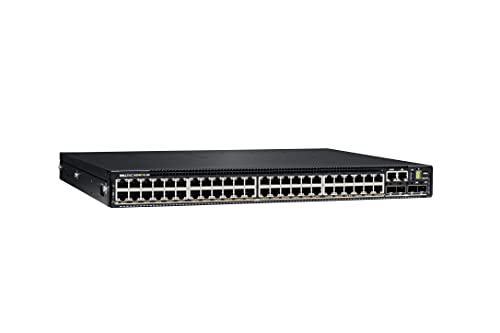 Dell EMC PowerSwitch N3200-ON Series N3248PXE-ON - Switch - L3 - Managed - 48 x 10/100/1000/2.5G/5G/10GBase-T (PoE++) + 4 x 25 Gigabit SFP28 + 2 x 100 Gigabit QSFP28 - front to back airflow - rack-mountable - PoE++ - CAMPUS Smart Value