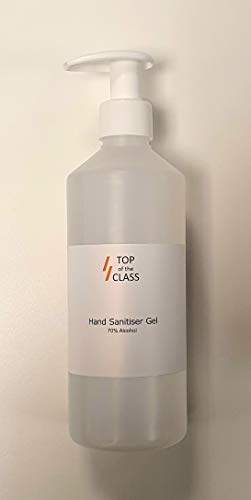 Top Of The Class Hand Sanitiser 500Ml Pump Top Single Bottle