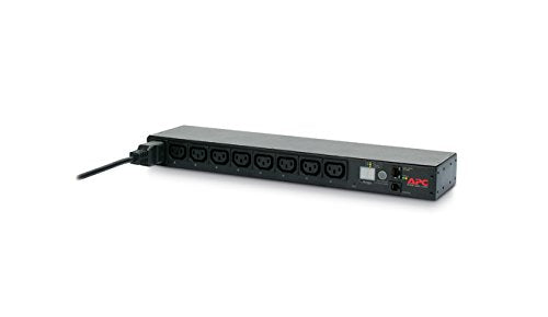 APC Switched Rack PDU - Power distribution unit (rack-mountable) - AC 208-230 V - Ethernet, RS-232 - input: IEC 60320 C20 - output connectors: 8 (IEC 60320 C13) - 1U - 2.4 m - for P/N: SCL500RMI1UC, SCL500RMI1UNC, SMTL1000RMI2UC, SMTL750RMI2UC, SMX1500RM2UCNC