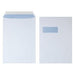 Best Value Business Envelopes, white, window C4 324mmx229mm, Peel & Seal, pack of 20