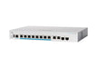 Cisco Business 350 Series CBS350-8MP-2X - Switch - L3 - Managed - 8 x 100/1000/2.5G (PoE+) + 2 x combo 10 Gigabit SFP+/RJ-45 - rack-mountable - PoE+ (240 W)