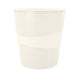 Best Value Leitz 15 Litre Waste Bin, Plastic, WOW Range, Pearl White