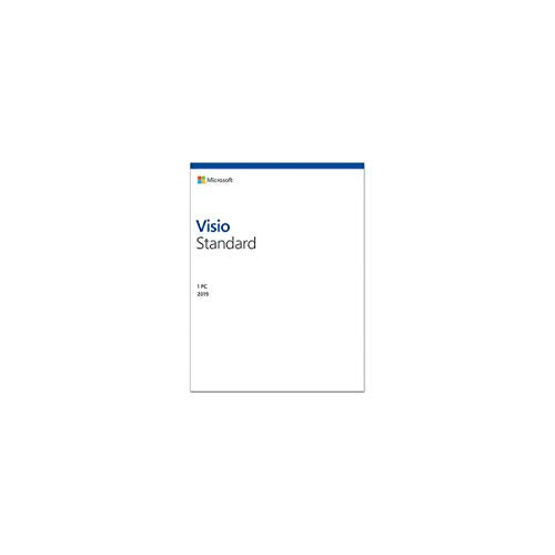 Microsoft Visio Standard 2019 - Box pack - 1 PC - medialess - Win - English