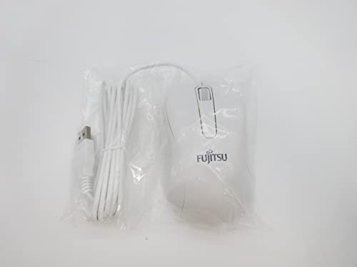 Fujitsu M520 - Mouse - right and left-handed - optical - 3 buttons - wired - USB - grey - for Celsius H7510, J5010, M7010, W5010, ESPRIMO D7010, D9010, G9010, K5010/24, P9910, Q7010