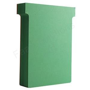 Best Value Nobo T-Cards A110 Light Green Size 3 (Pack of 100)