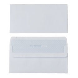 Best Value White Business Envelopes - Self Seal - Plain DL - 100gsm - Box of 500
