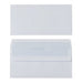 Best Value White Business Envelopes - Self Seal - Plain DL - 100gsm - Box of 500
