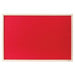 Viking Wall Mountable Notice Board 90 x 60 cm Red