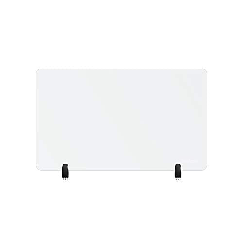 Neomounts by Newstar NS-GLSPROTECT100 - Partition screen - desk-mountable - 100 x 65 cm - transparent